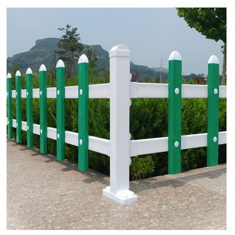 安徽九华山公路绿化栅栏网 塑钢PVC草坪护栏的应用与优势